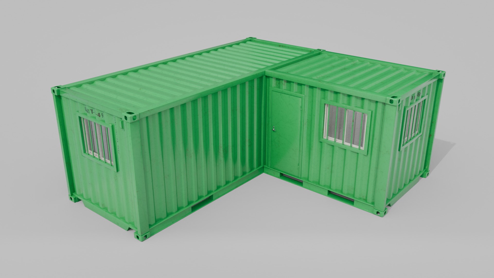 Modified Shipping Containers Room Trio Collection _35