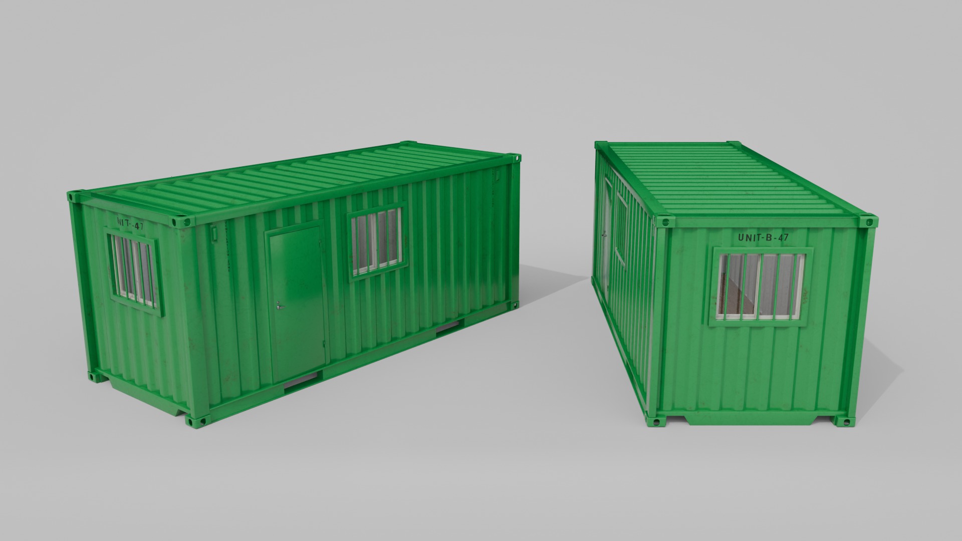 Modified Shipping Containers Room Trio Collection _41