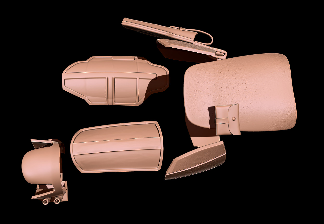 MANDALORIAN COSPLAY FULL ARMOR and JETPACK- Fan Art 3D Print  3D print model_14