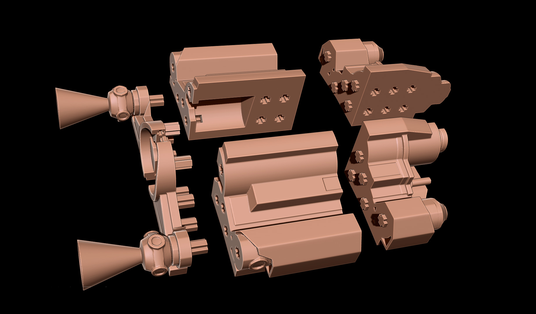 MANDALORIAN COSPLAY FULL ARMOR and JETPACK- Fan Art 3D Print  3D print model_9