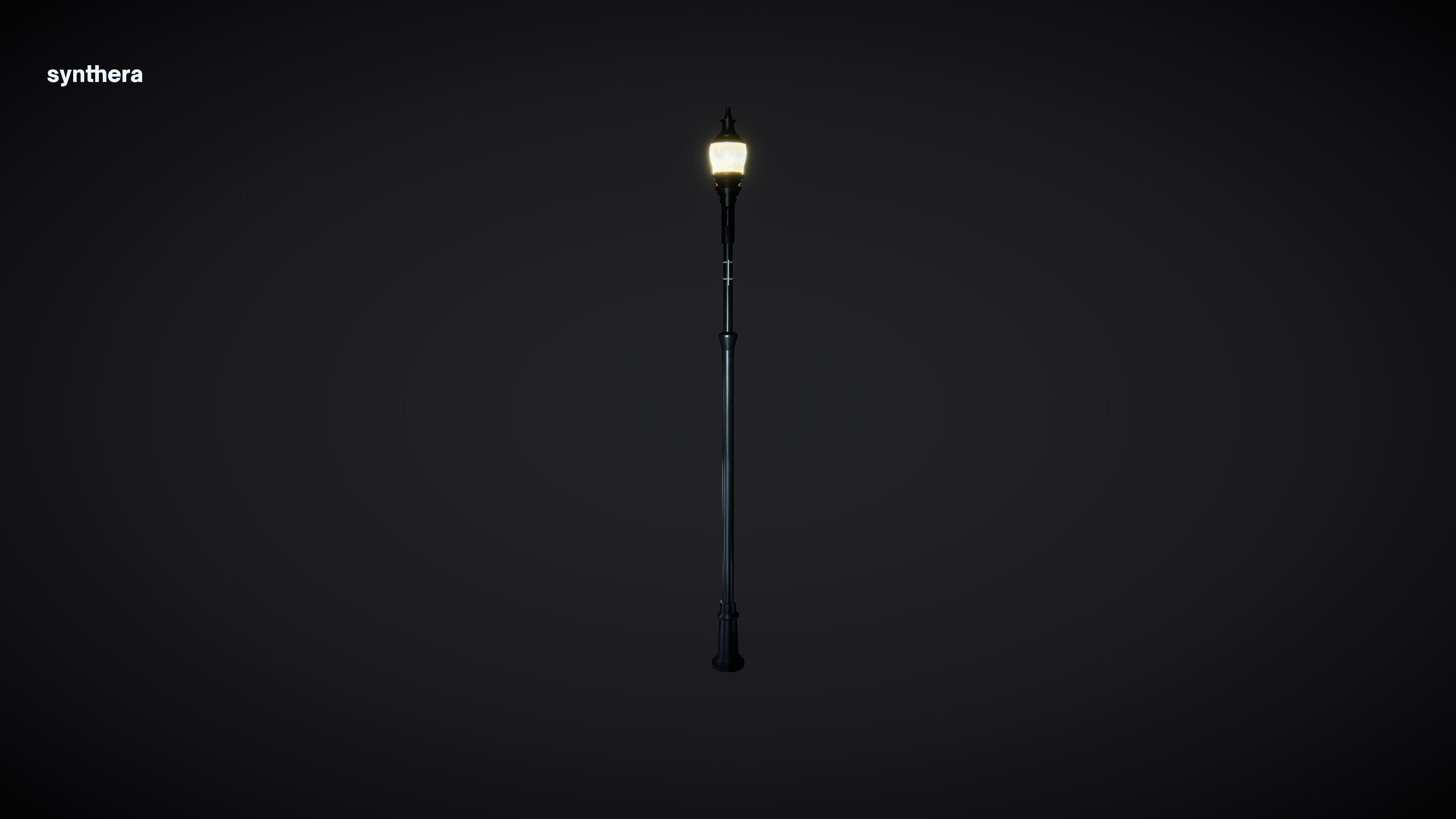 Lamp Post 07 3D model_2