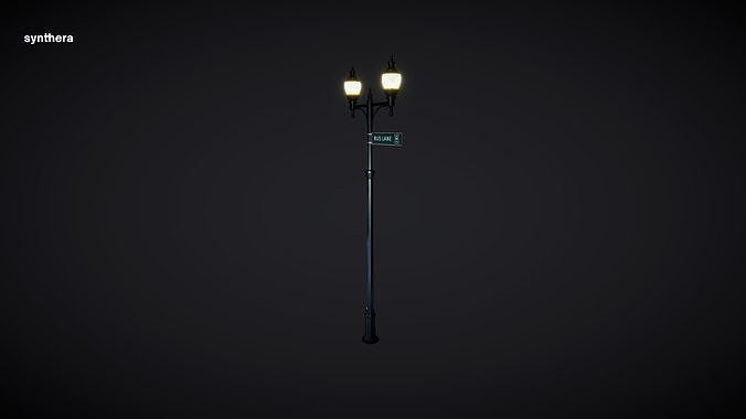 Lamp Post 07 3D model