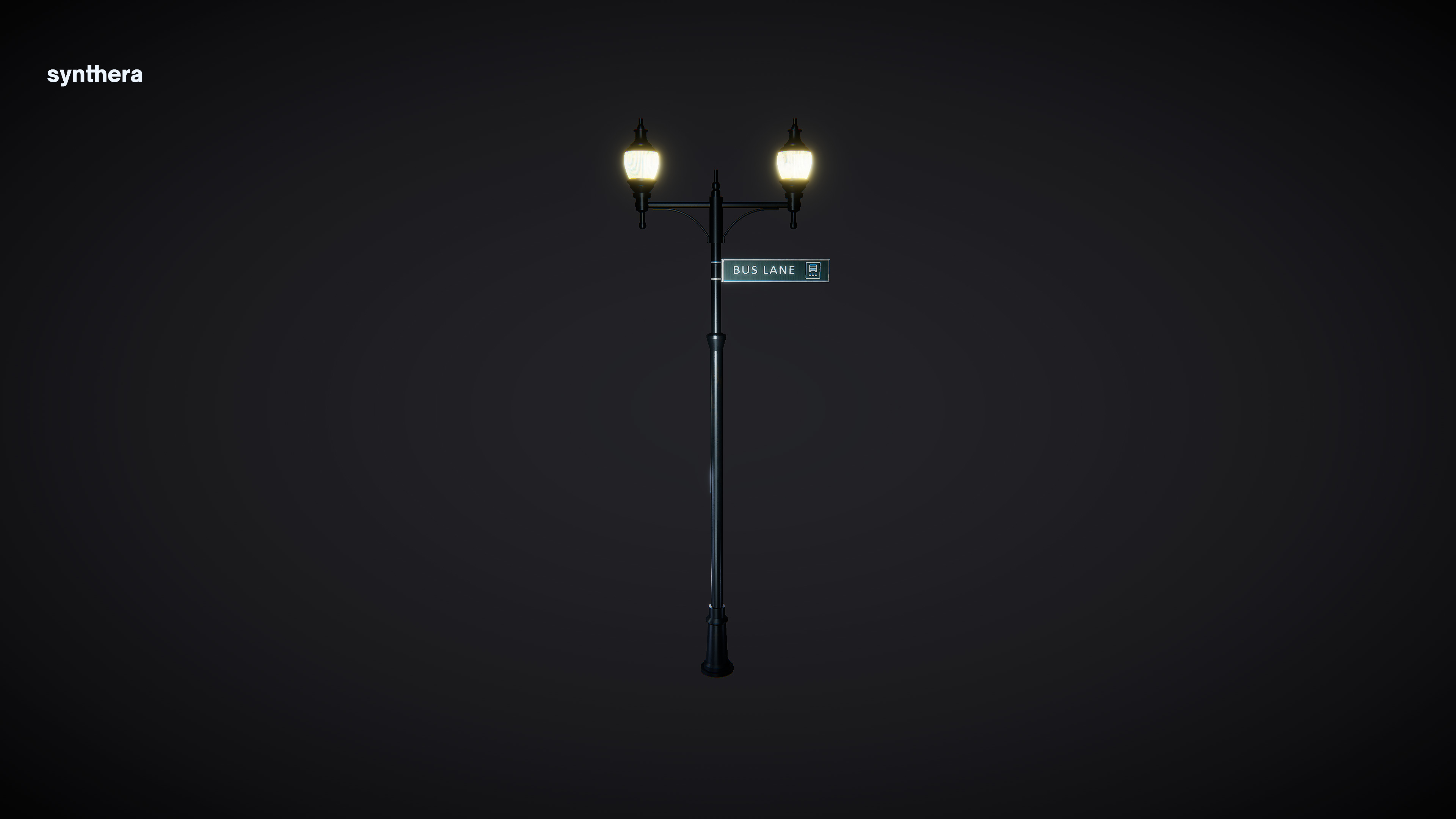 Lamp Post 07 3D model_3