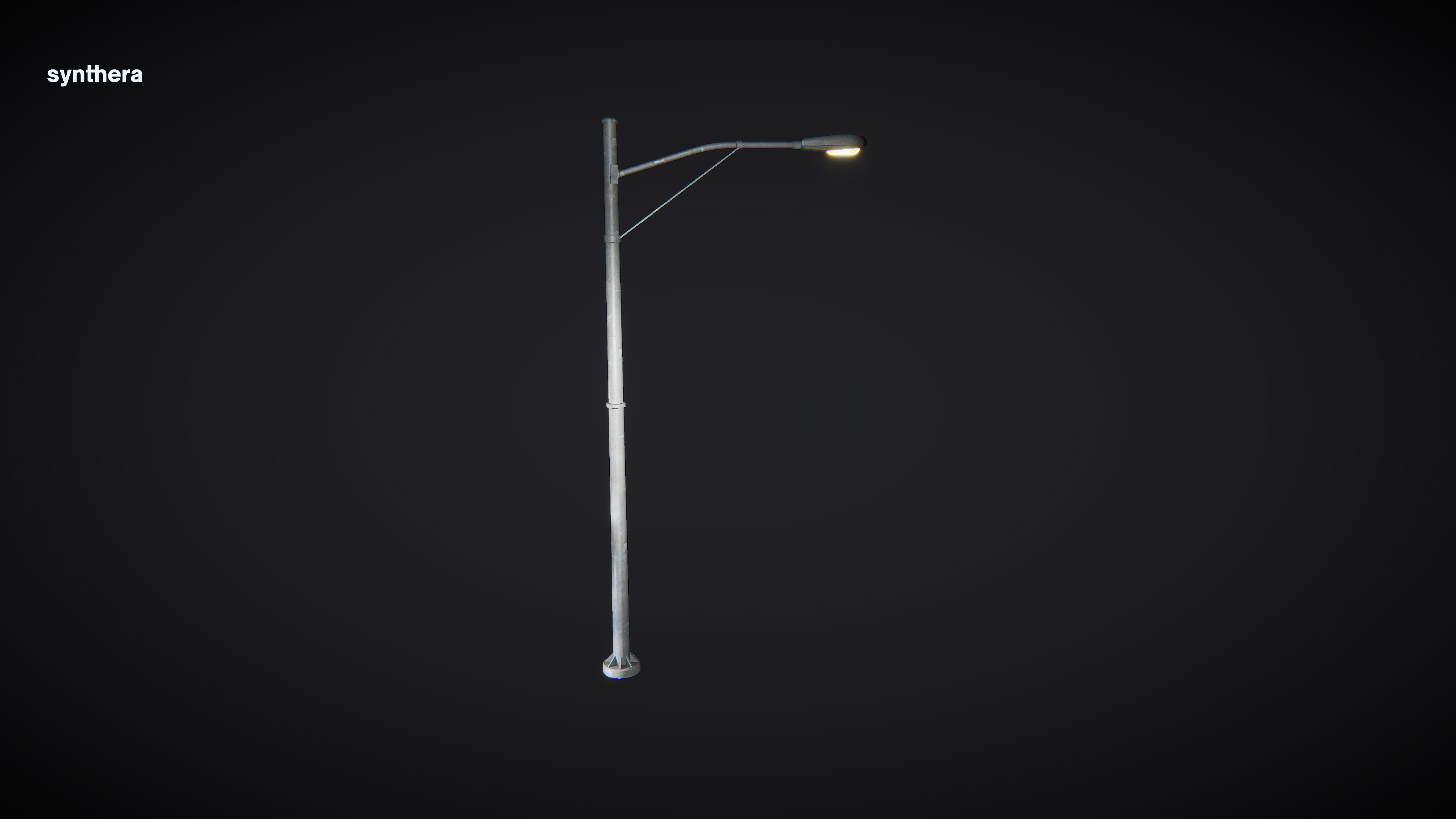 Lamp Post 06 3D model_3