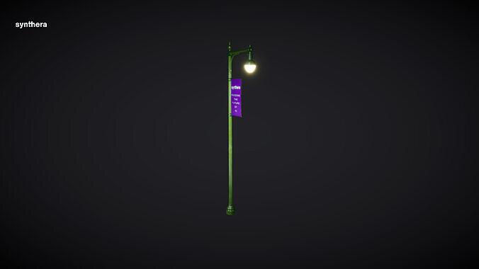 Lamp Post 05 3D model