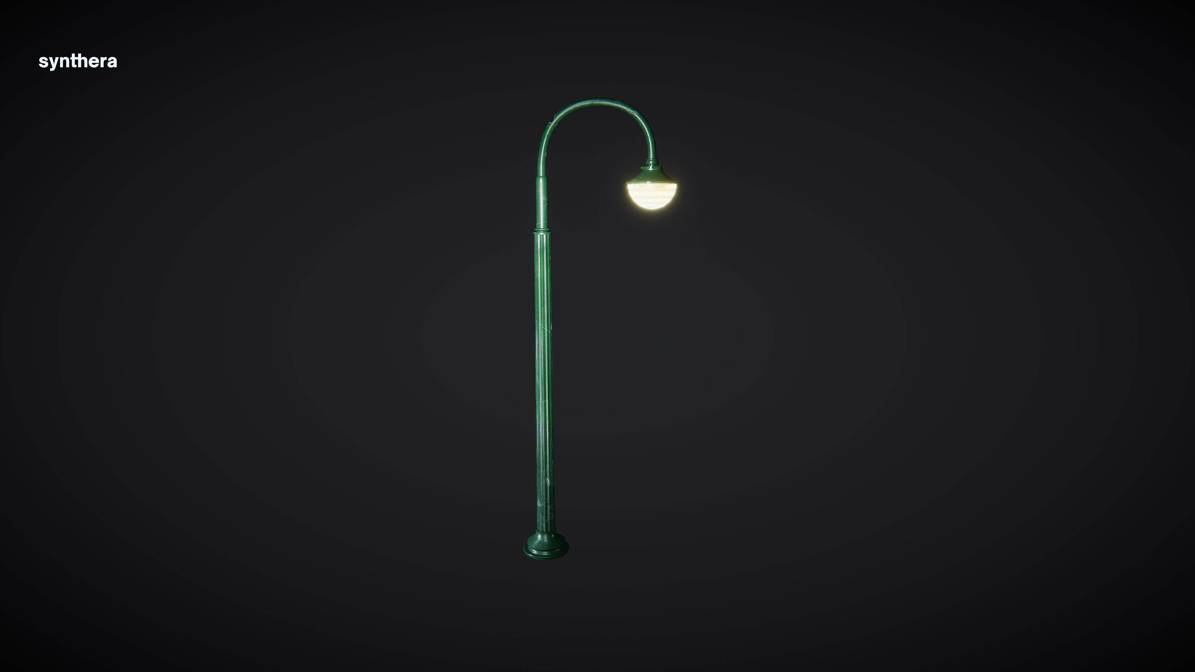 Lamp Post 04 3D model_3