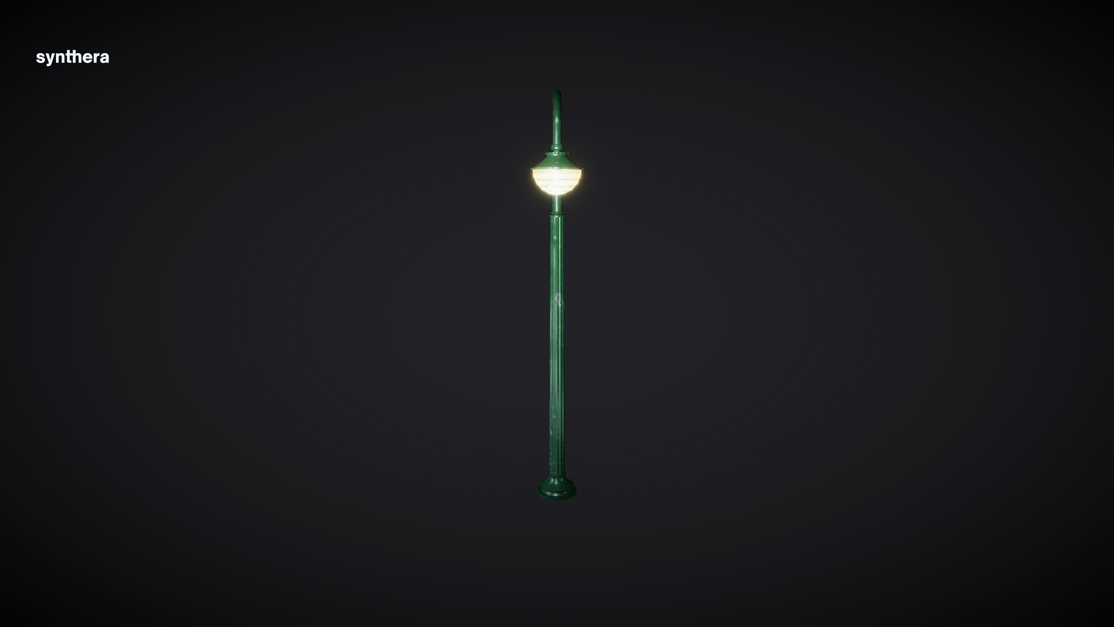 Lamp Post 04 3D model_2