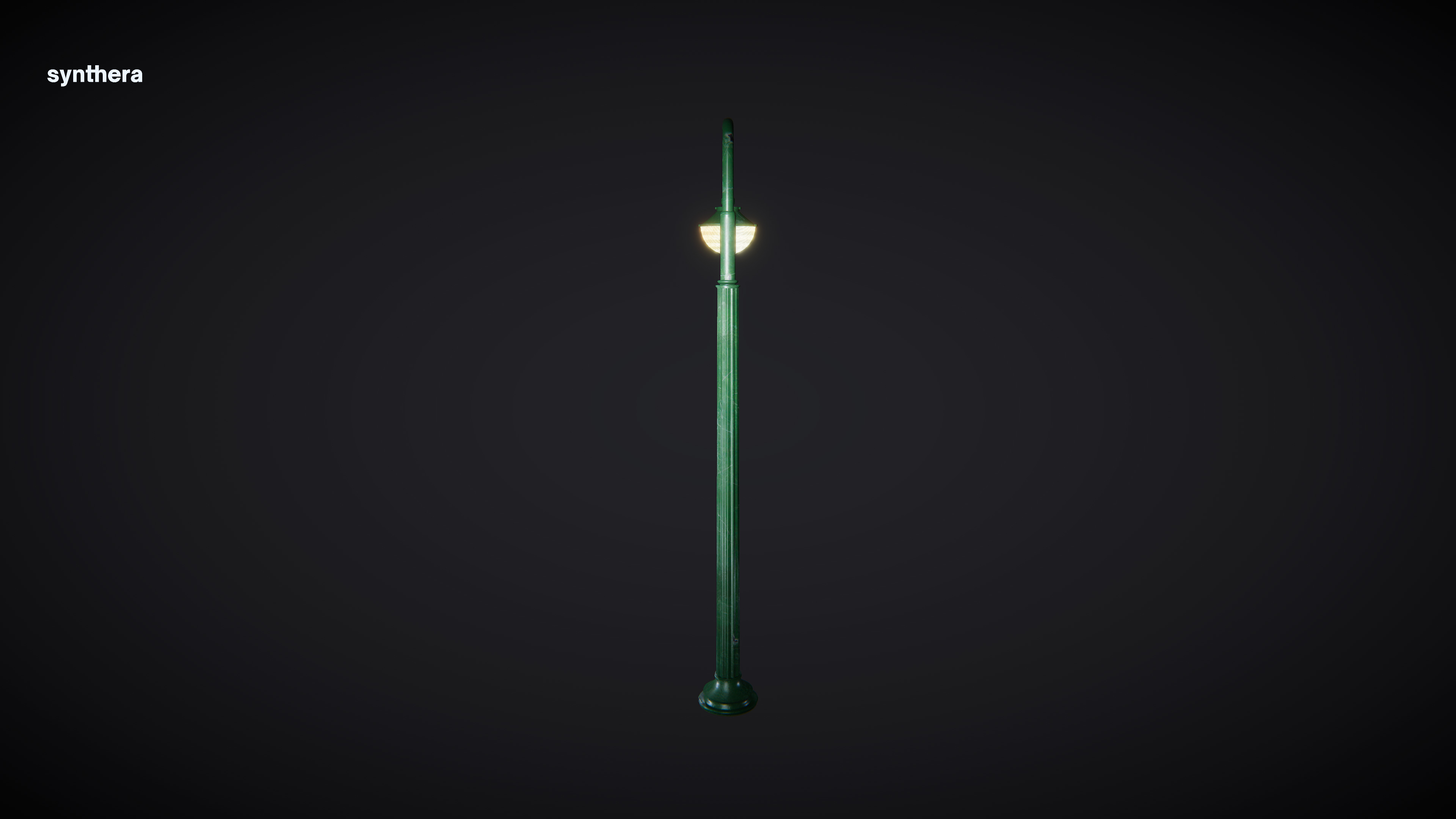 Lamp Post 04 3D model_4