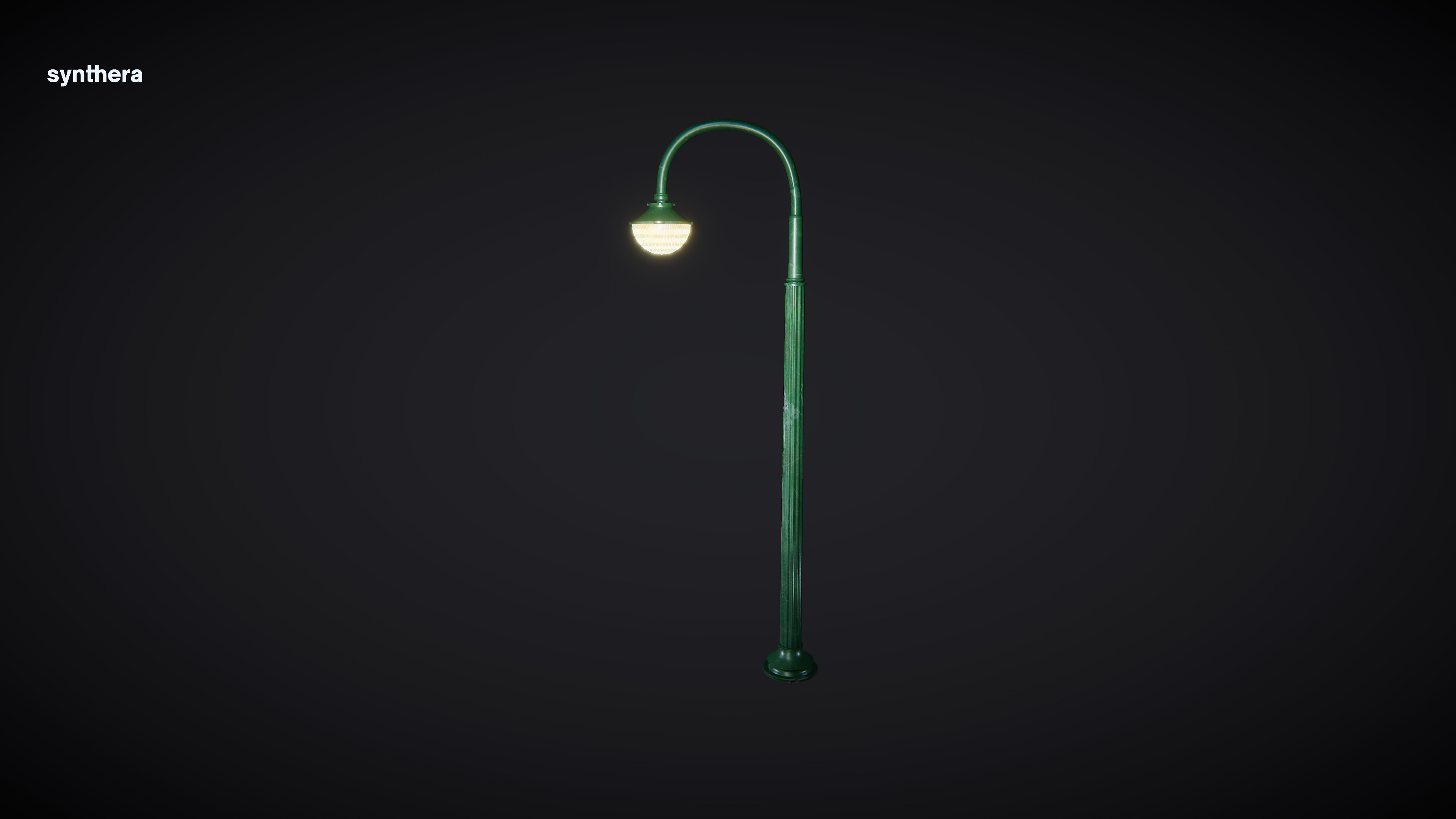 Lamp Post 04 3D model_5