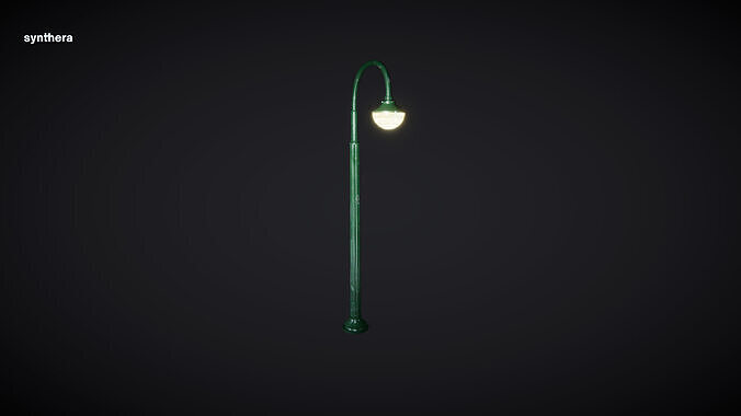 Lamp Post 04 3D model