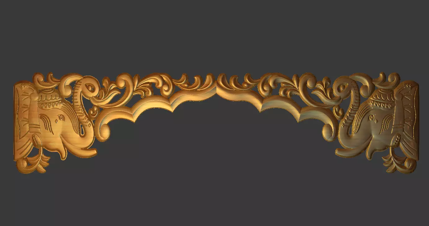 MANDIR MEHRBA DESIGN  3D model_0