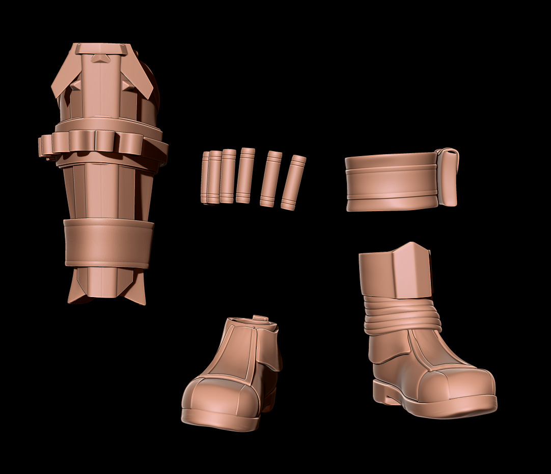 MANDALORIAN FULL COSPLAY with HELMET and JETPACK - FAN 3D PRINT 3D print model_10