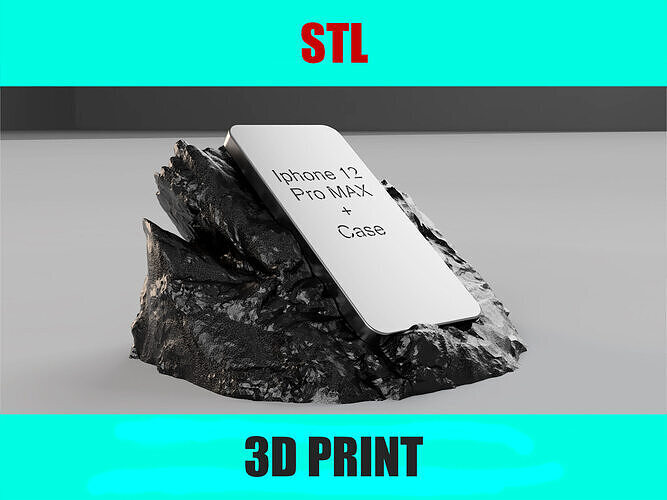 Rugged Meteor Dock 3D Model STL File for 3D Printing 3D print model