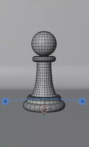 Chess Pawn 3D model_0