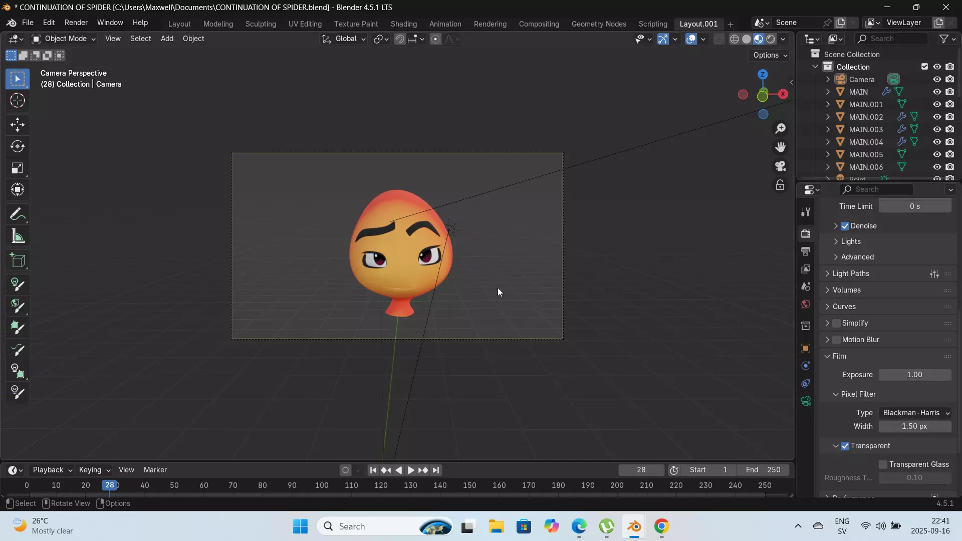 SPIDER UNFINISHED HEAD 3D model_10