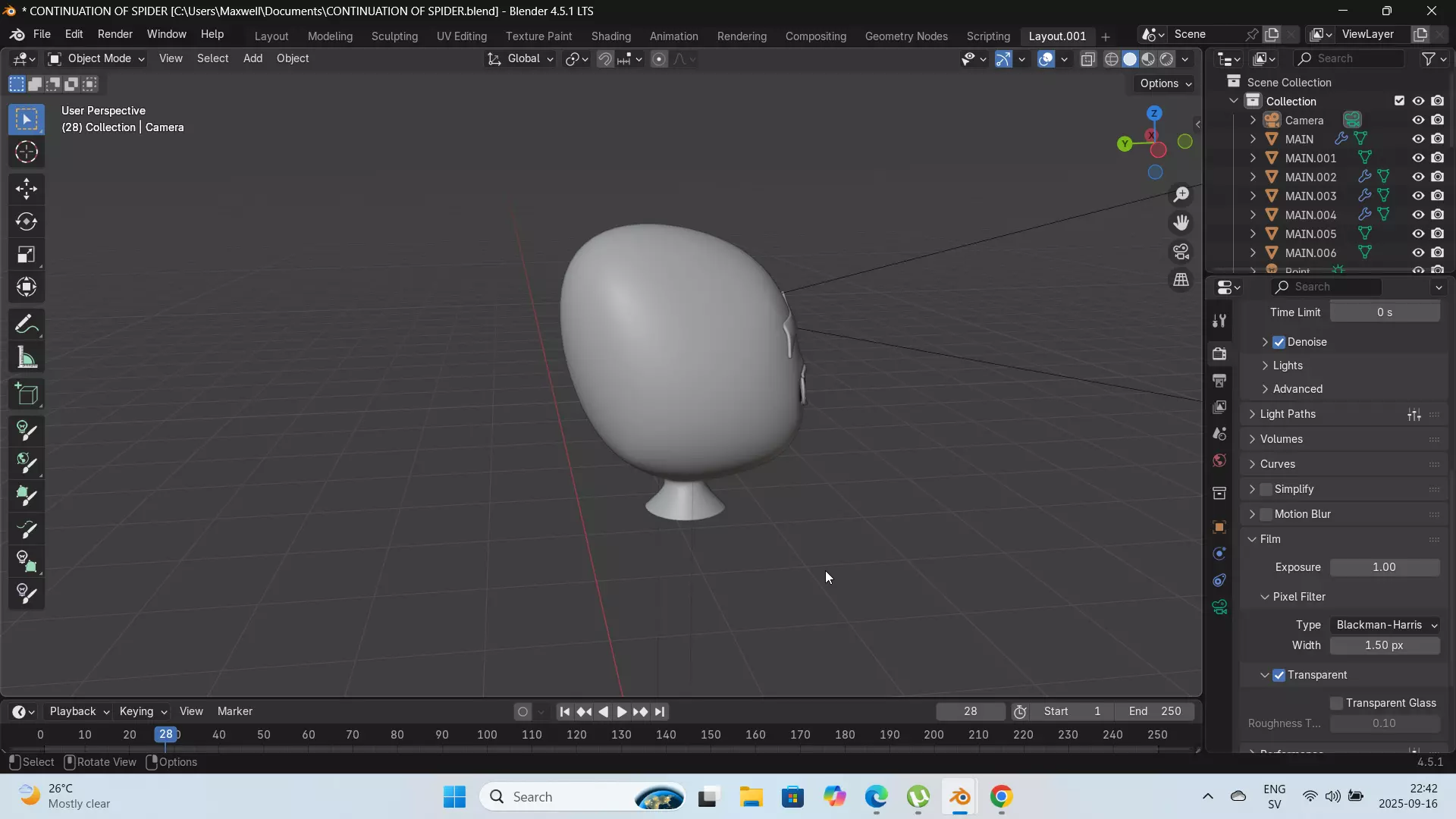 SPIDER UNFINISHED HEAD 3D model_11