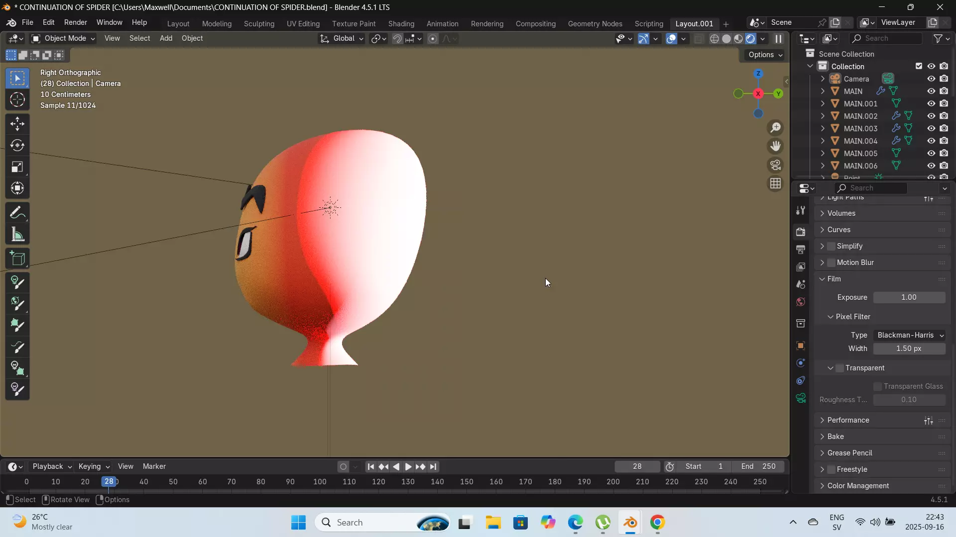 SPIDER UNFINISHED HEAD 3D model_2
