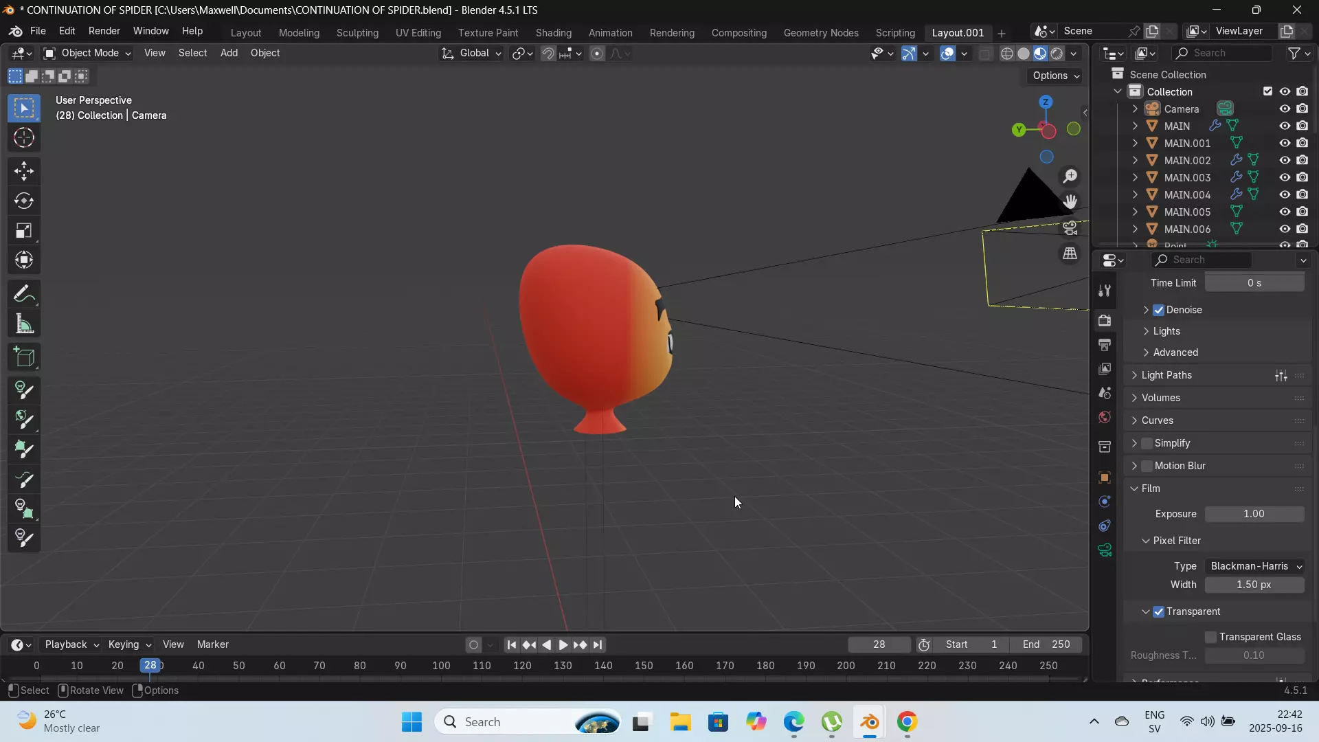 SPIDER UNFINISHED HEAD 3D model_12