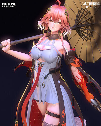 Chang-Li -  The Crimson Veil 3D print model