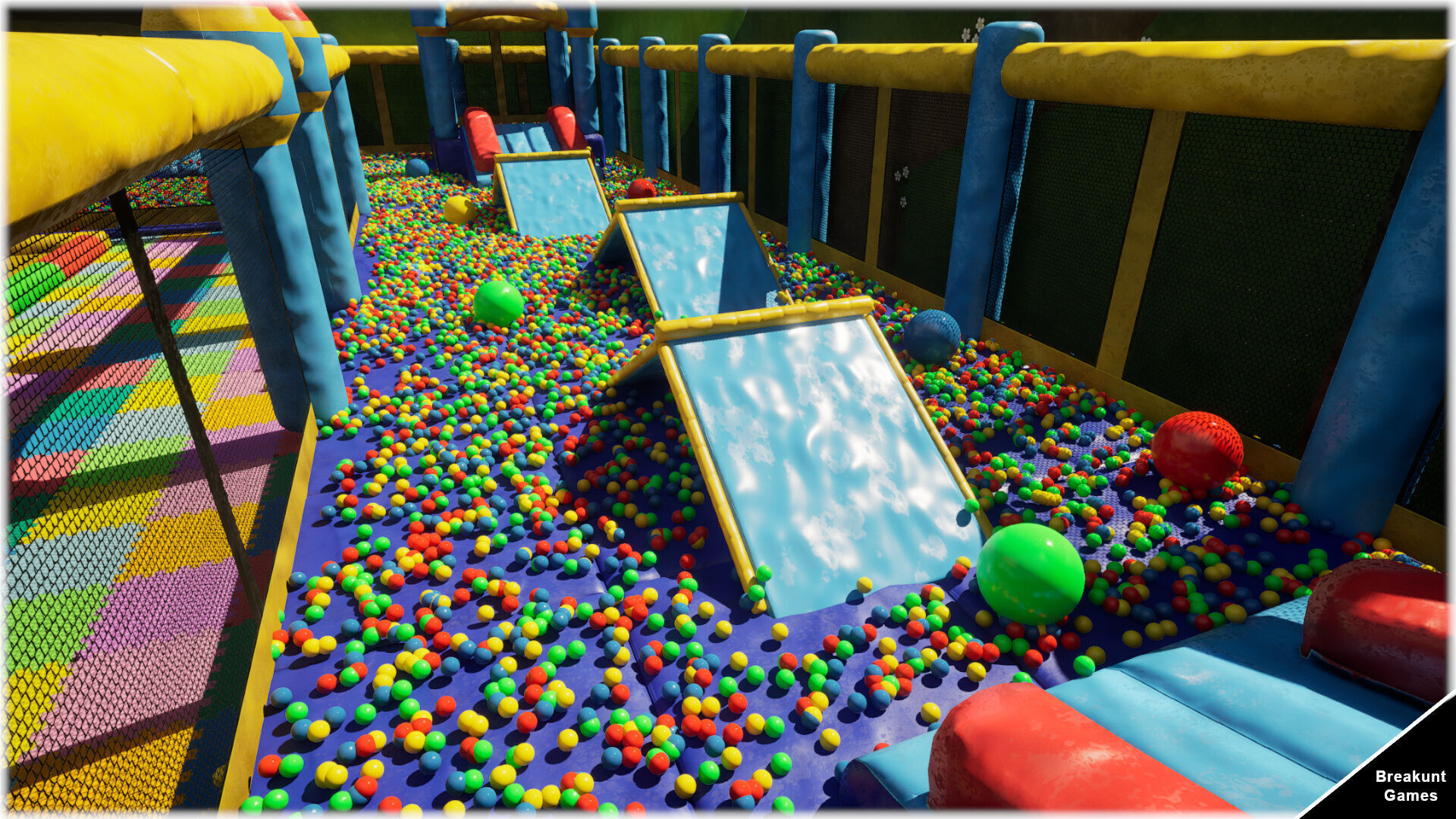 Childrens Play Park Modular - Unreal Engine 5 Low-poly 3D model_20