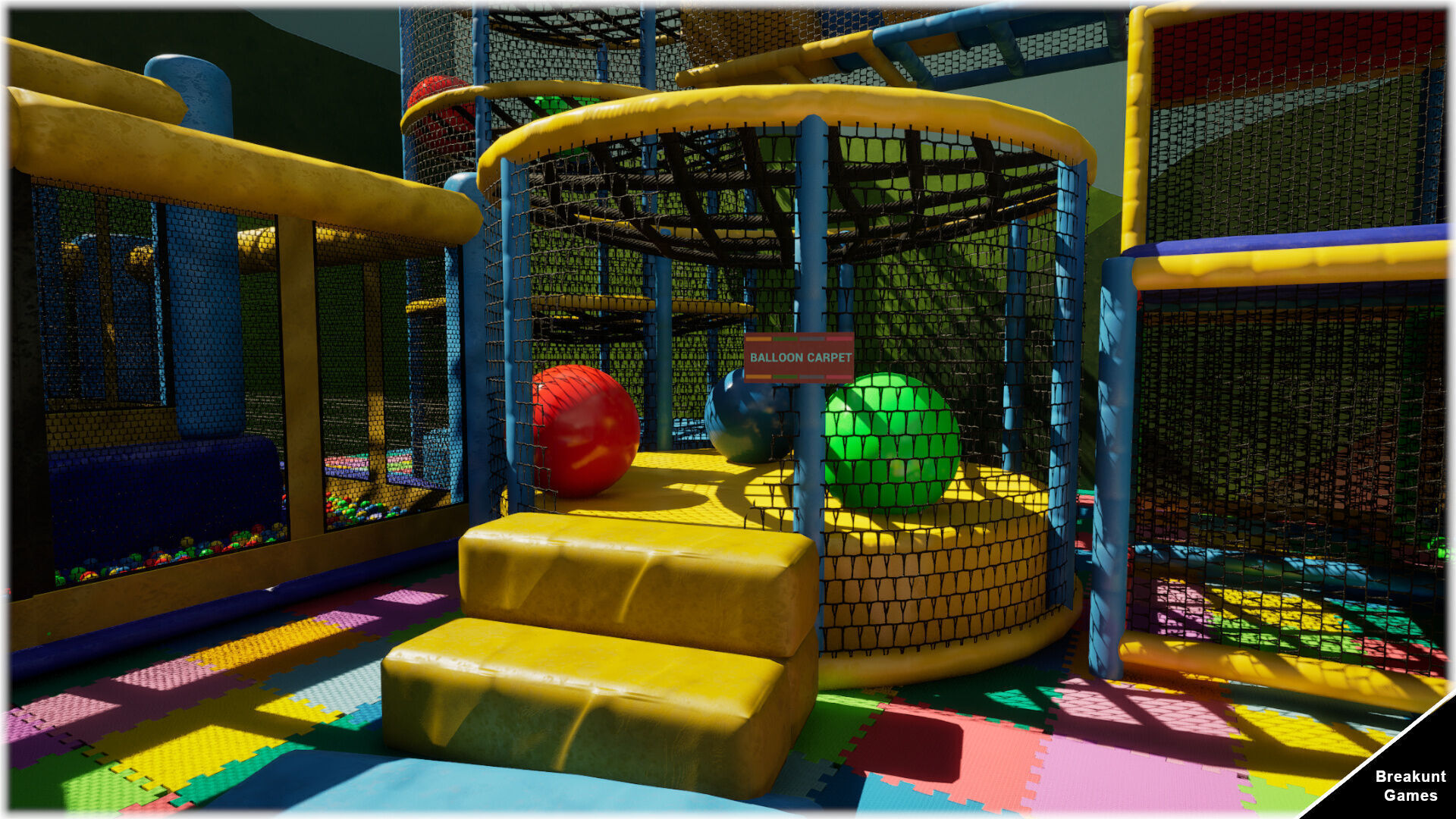 Childrens Play Park Modular - Unreal Engine 5 Low-poly 3D model_15