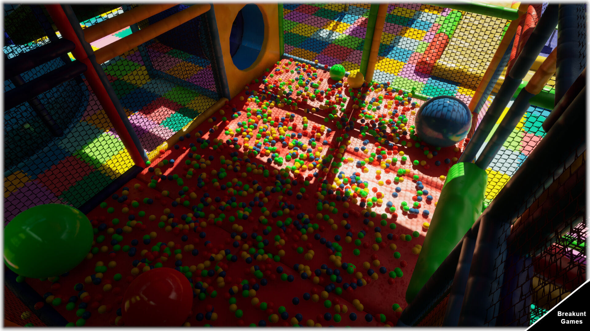 Childrens Play Park Modular - Unreal Engine 5 Low-poly 3D model_17