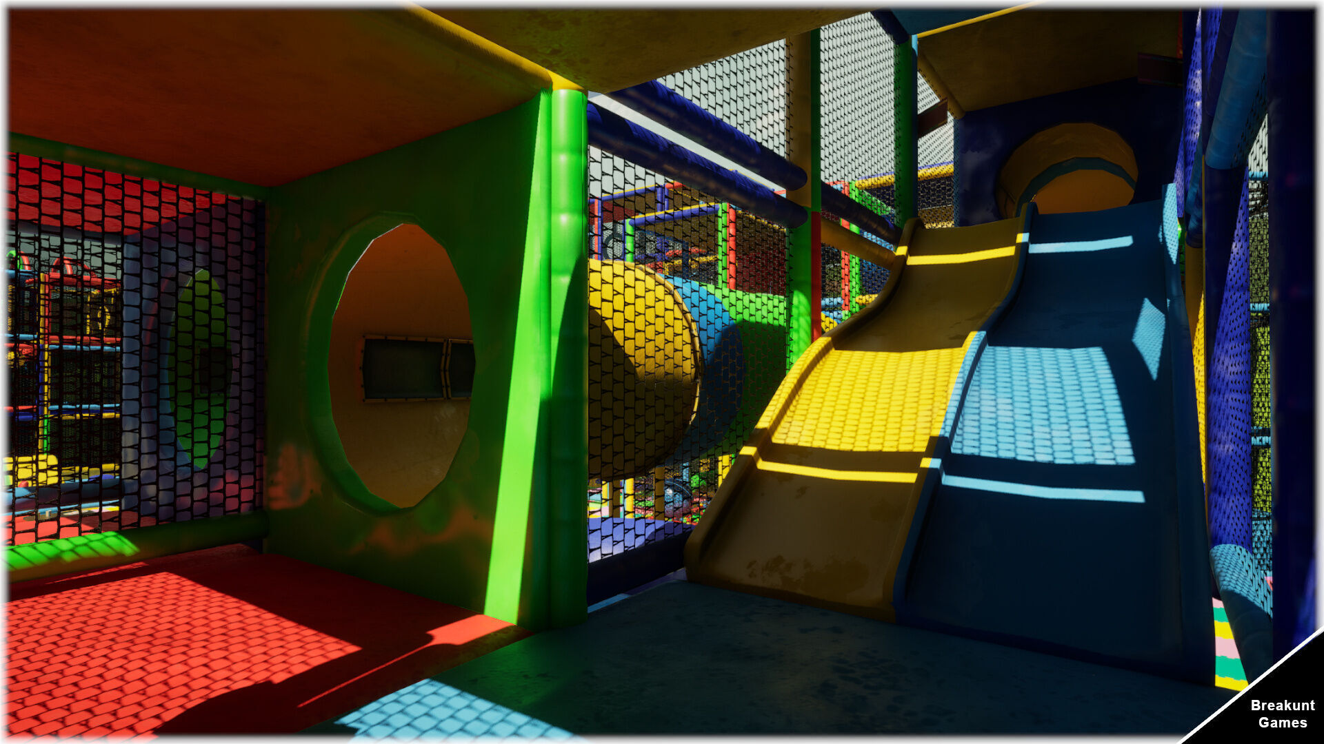 Childrens Play Park Modular - Unreal Engine 5 Low-poly 3D model_10