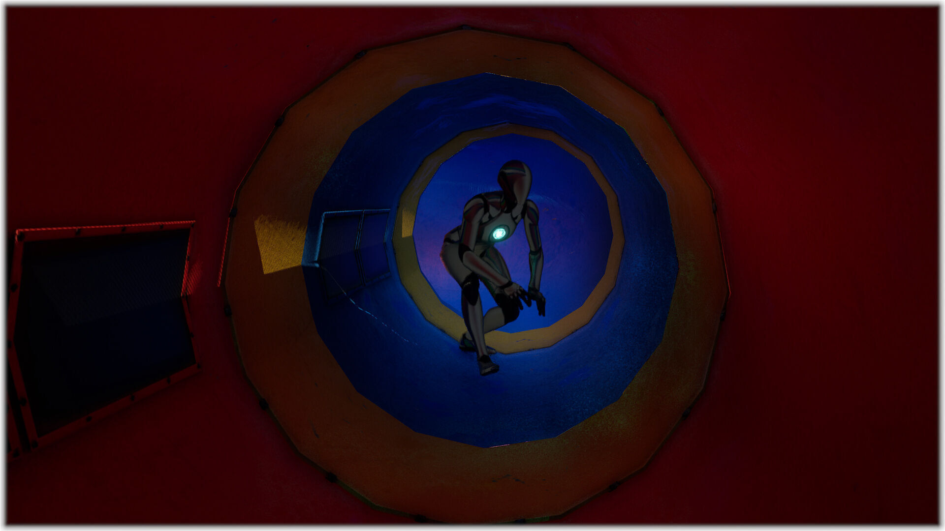 Childrens Play Park Modular - Unreal Engine 5 Low-poly 3D model_34