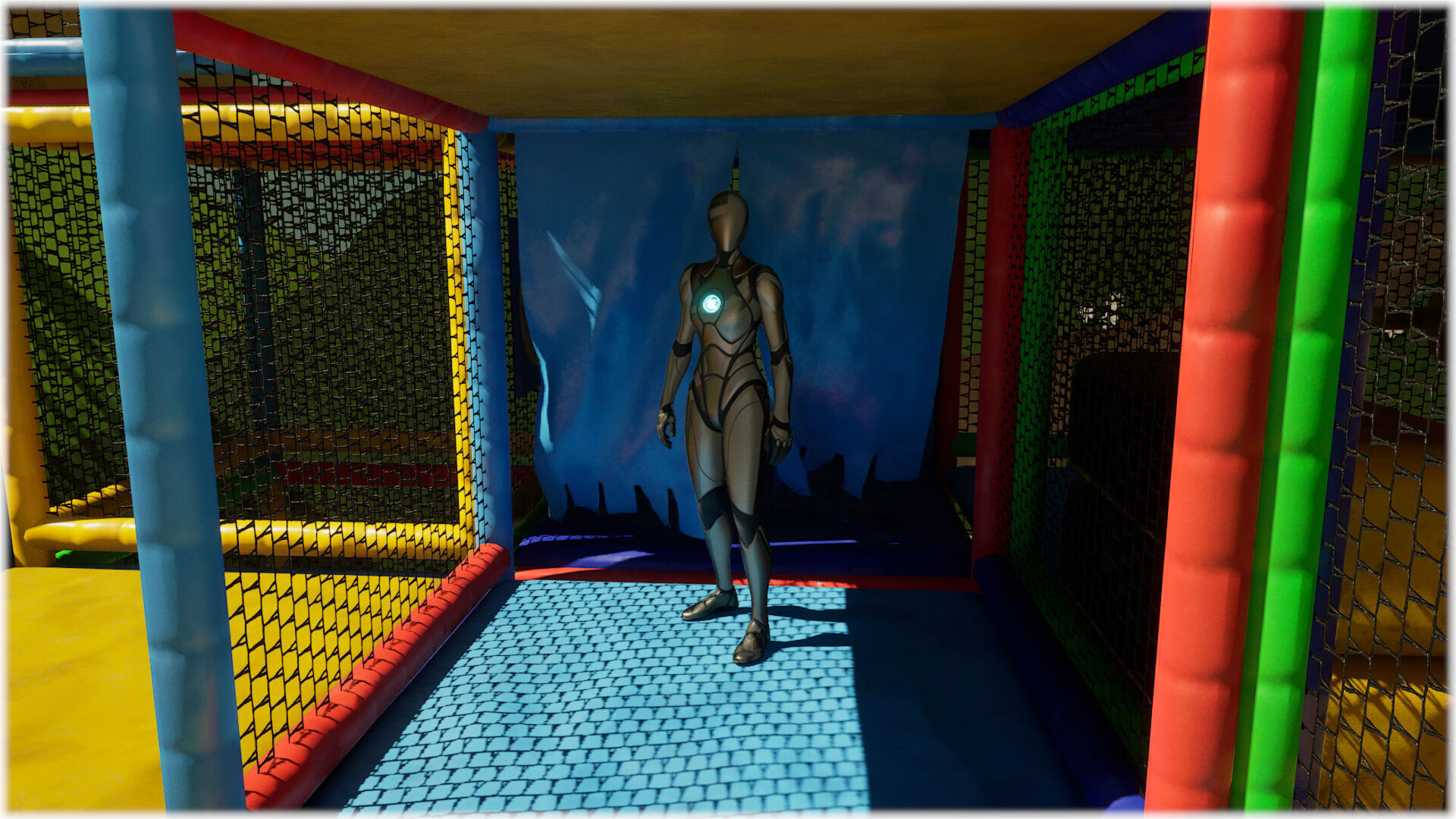 Childrens Play Park Modular - Unreal Engine 5 Low-poly 3D model_41