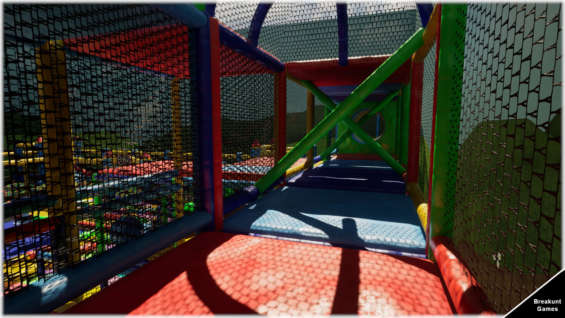 Childrens Play Park Modular - Unreal Engine 5 Low-poly 3D model_7