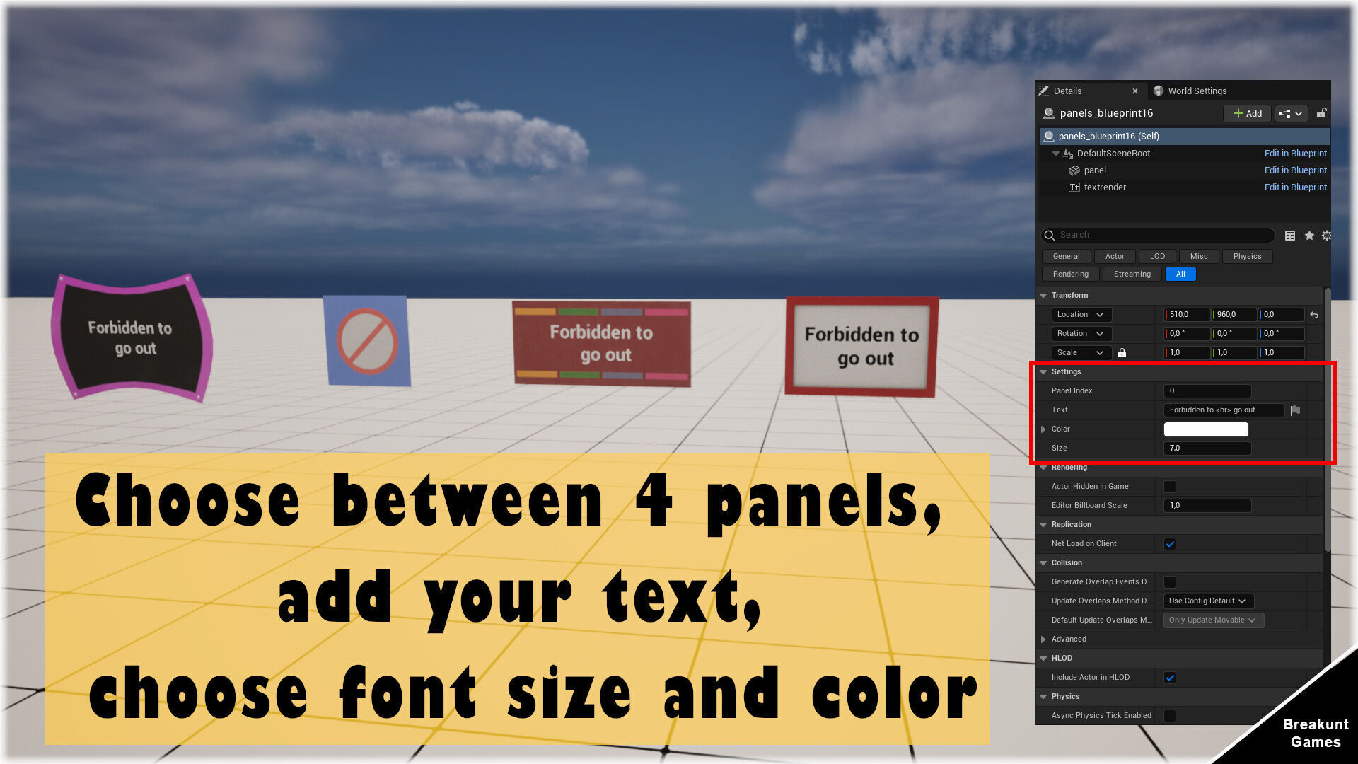 Childrens Play Park Modular - Unreal Engine 5 Low-poly 3D model_27