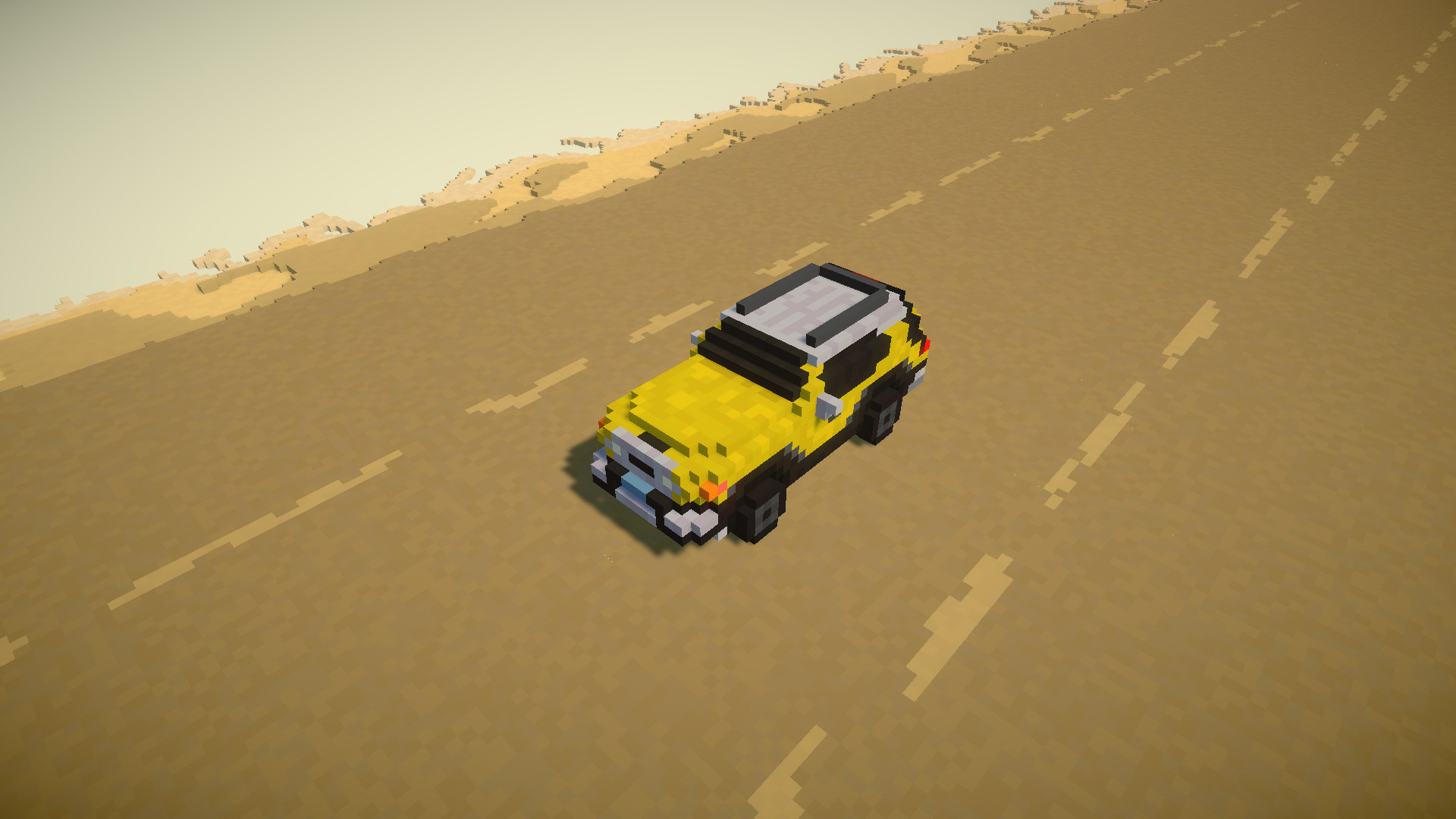 Stylized Voxel Cars Pack - 23 Vehicles Low-poly 3D model_5