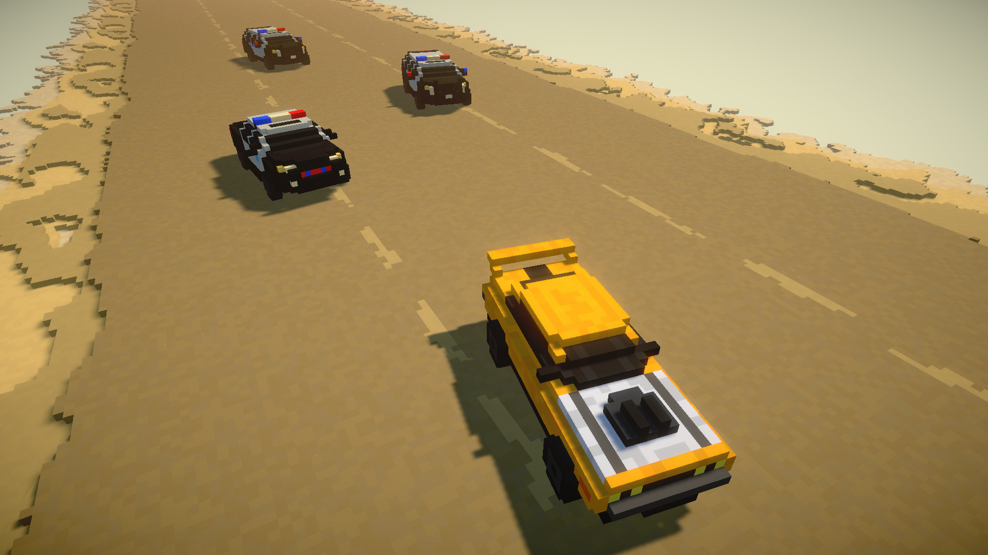 Stylized Voxel Cars Pack - 23 Vehicles Low-poly 3D model_2