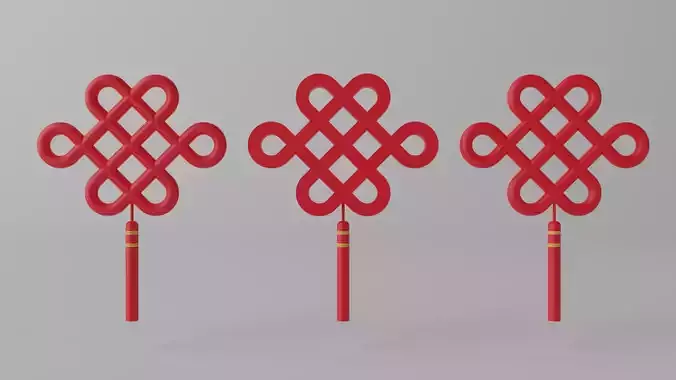 Cartoon Chinese Knot