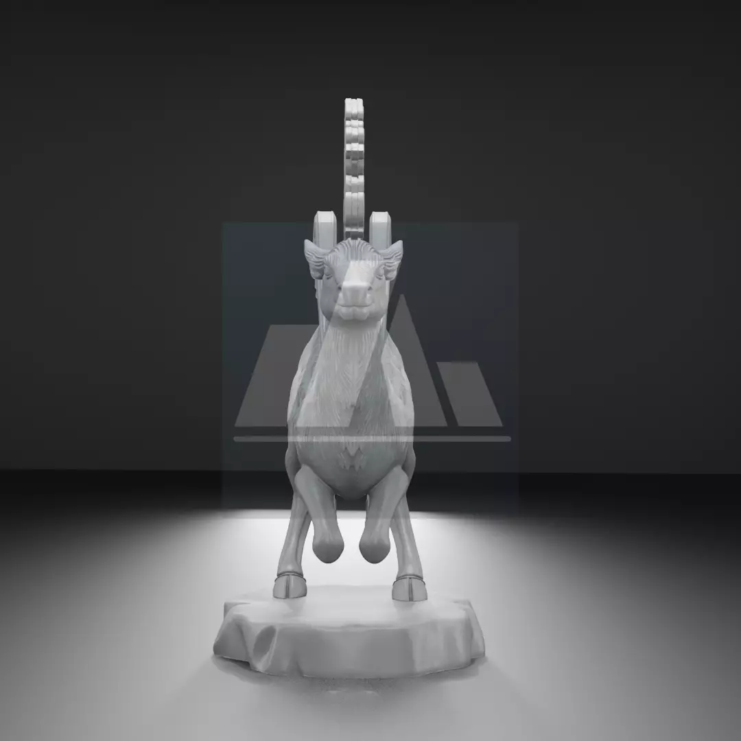 Gok Geyik Turk Mitolojisine Ait 3D Baski Model 3D print model_0