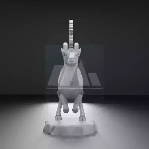 Gok Geyik Turk Mitolojisine Ait 3D Baski Model