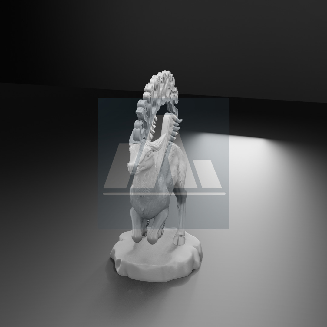 Gok Geyik Turk Mitolojisine Ait 3D Baski Model 3D print model_10