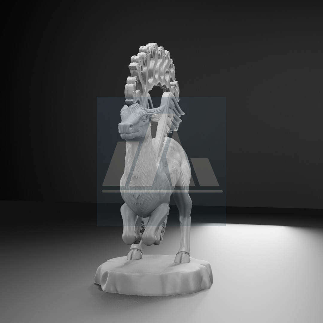 Gok Geyik Turk Mitolojisine Ait 3D Baski Model 3D print model_1