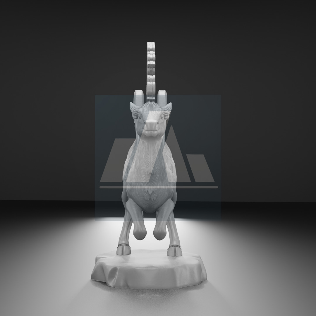 Gok Geyik Turk Mitolojisine Ait 3D Baski Model 3D print model_8