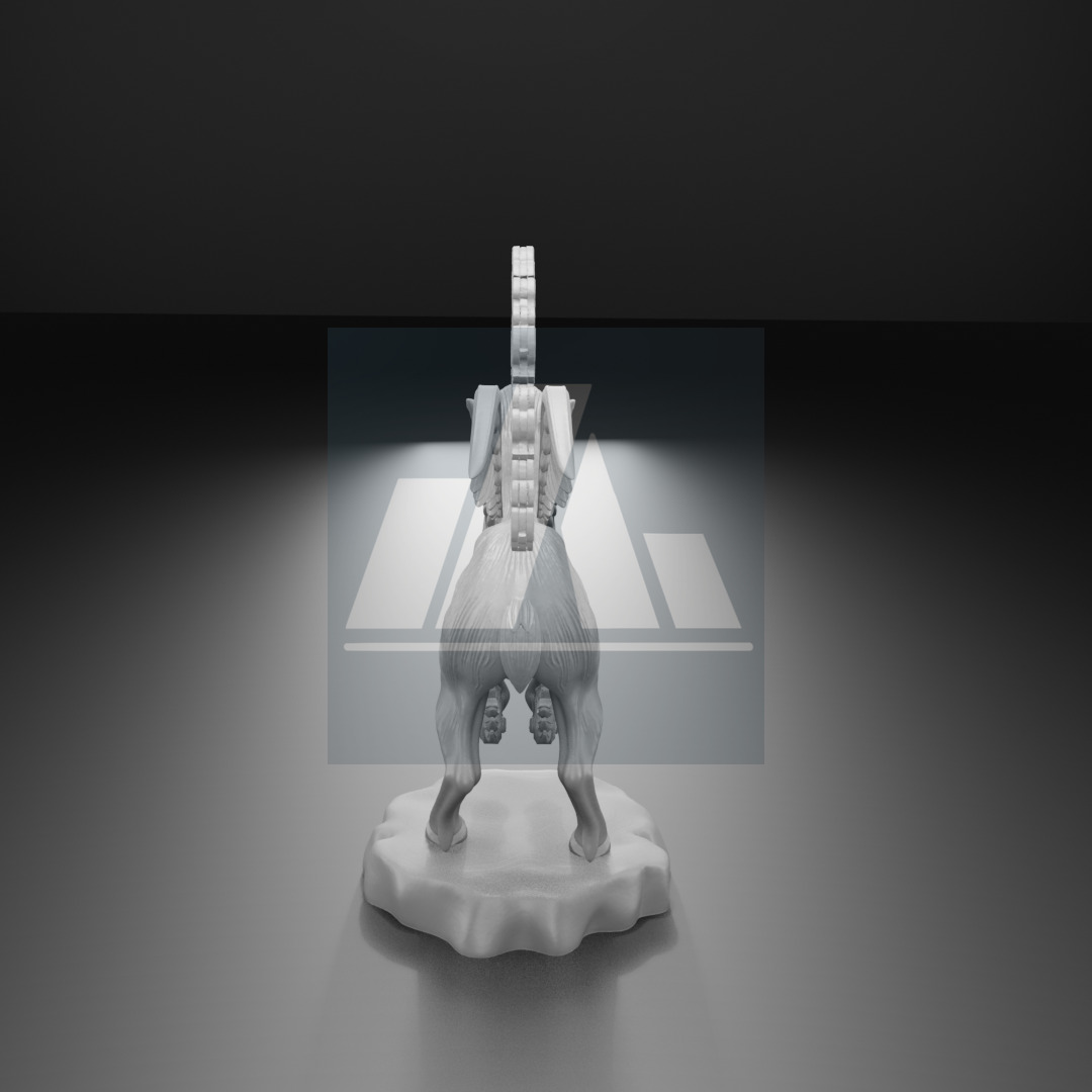 Gok Geyik Turk Mitolojisine Ait 3D Baski Model 3D print model_13