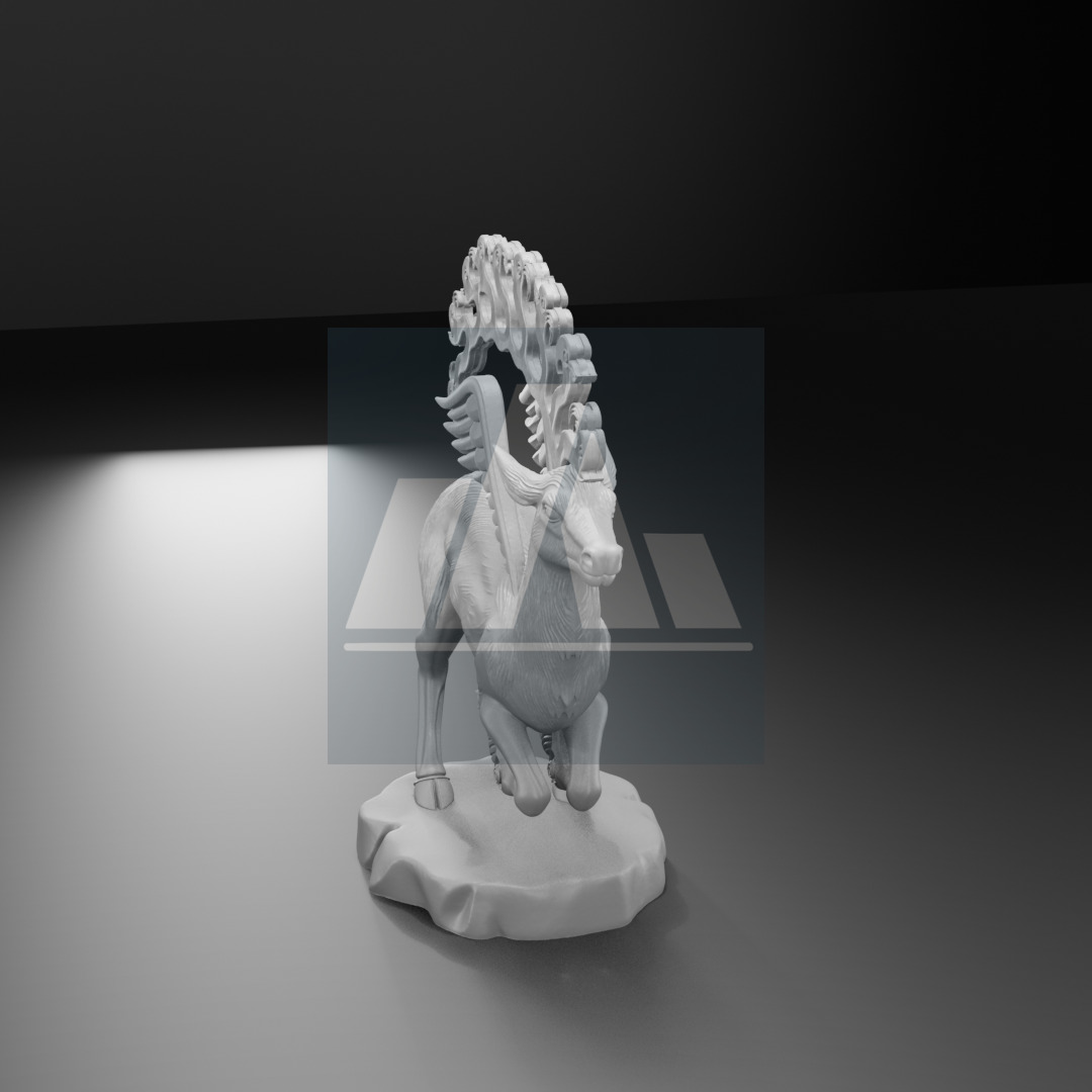 Gok Geyik Turk Mitolojisine Ait 3D Baski Model 3D print model_16