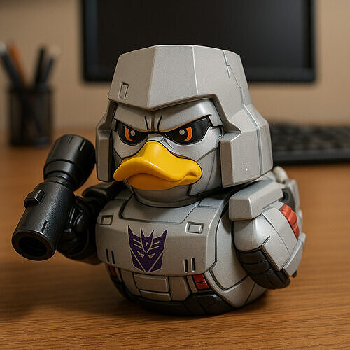 Rubber Duck - Megatron Autobot model - 3d print 3D print model