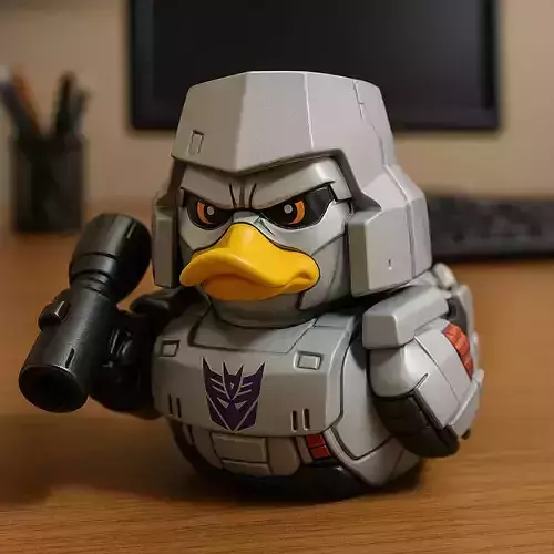 Rubber Duck - Megatron Autobot model - 3d print