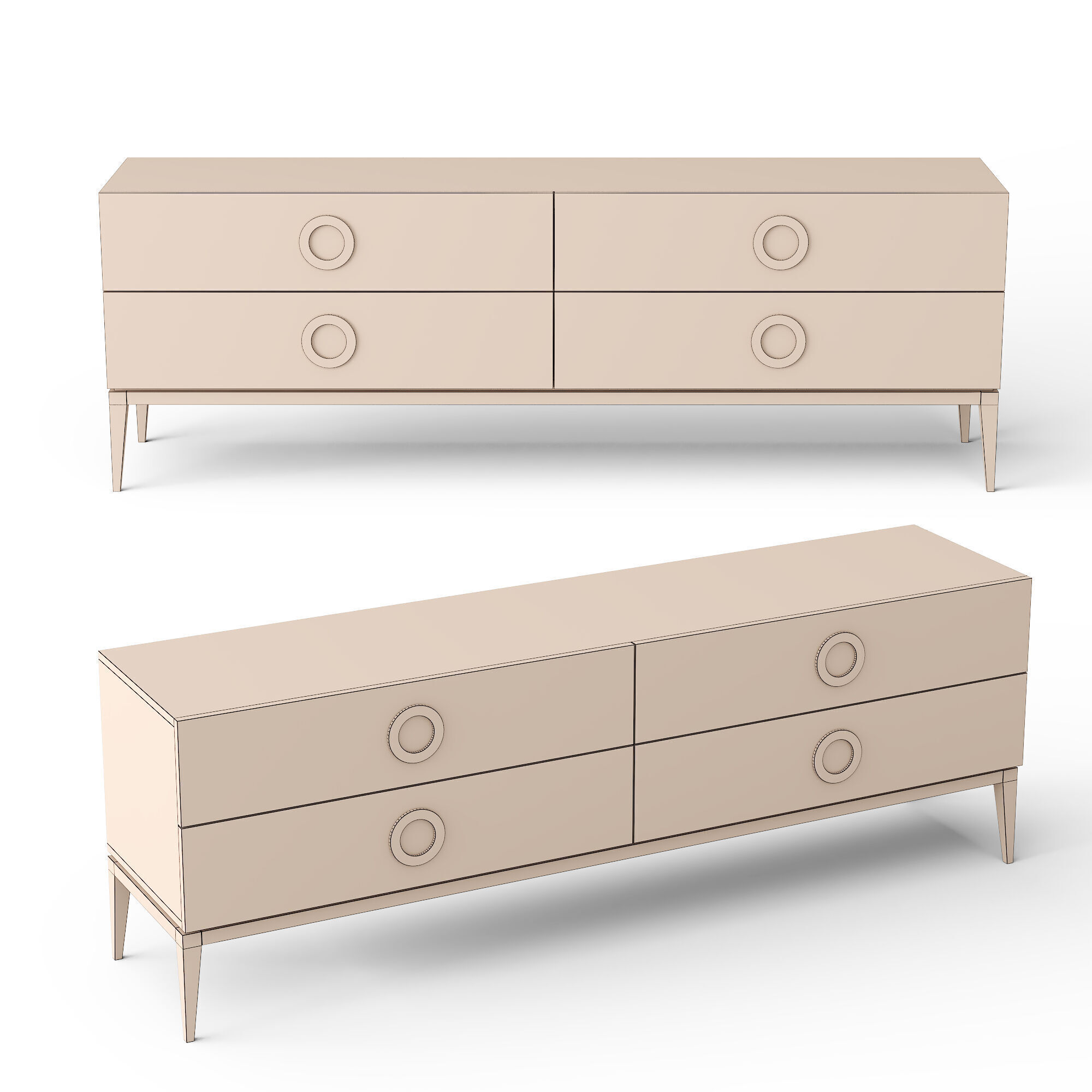 Zaelca Sideboard 3D model_2