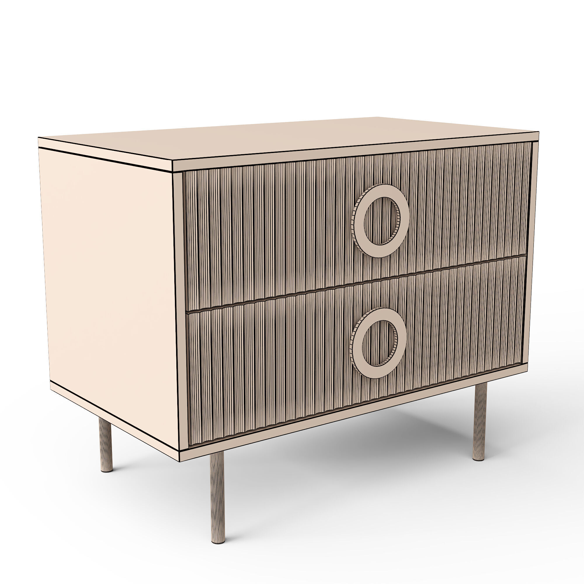 Yaslon Sideboard 3D model_2