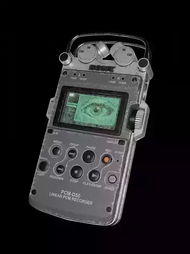 SONY PCM-D50 recording device 