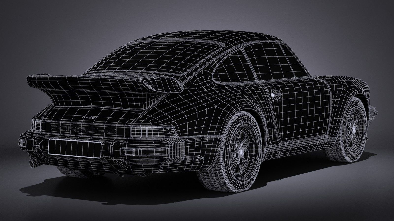 Porsche 911 930 Turbo 1975 VRAY 3D model_18