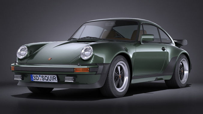 Porsche 911 930 Turbo 1975 VRAY 3D model