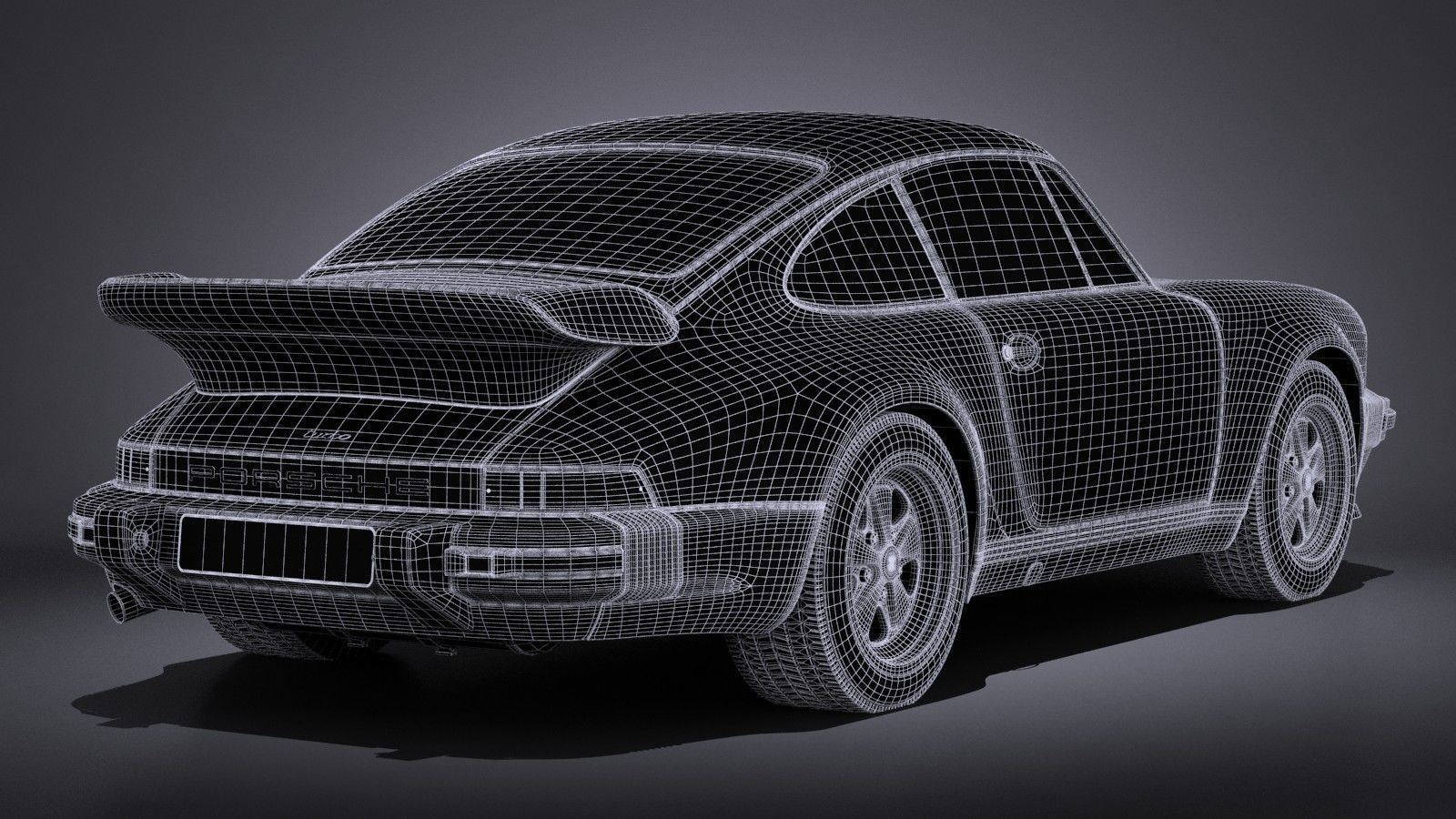 Porsche 911 930 Turbo 1975 VRAY 3D model_16