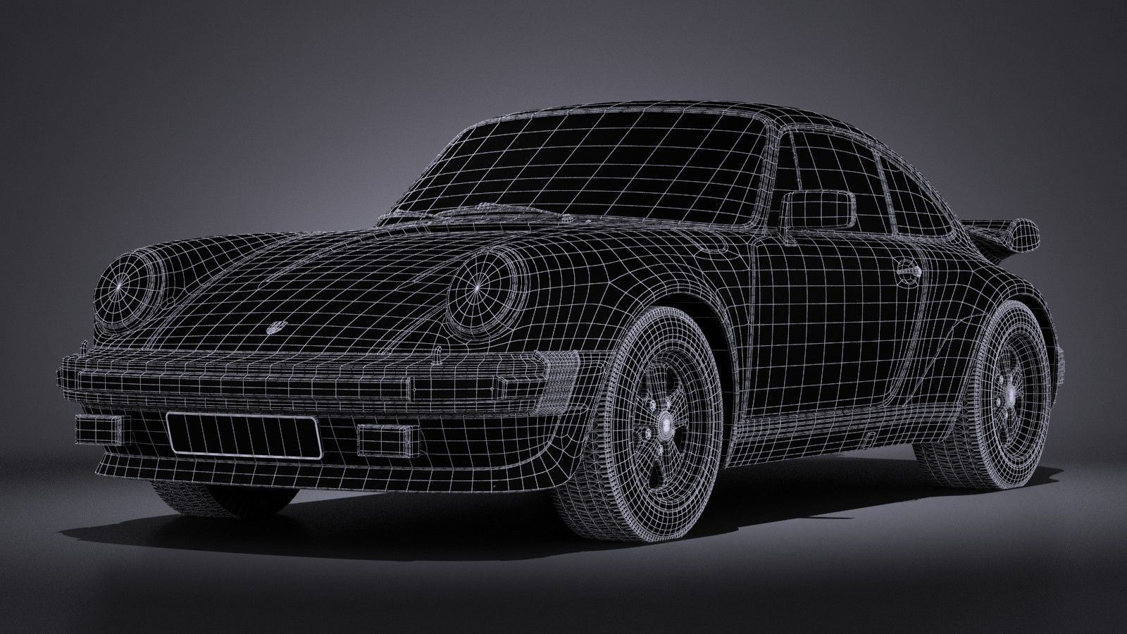 Porsche 911 930 Turbo 1975 VRAY 3D model_17